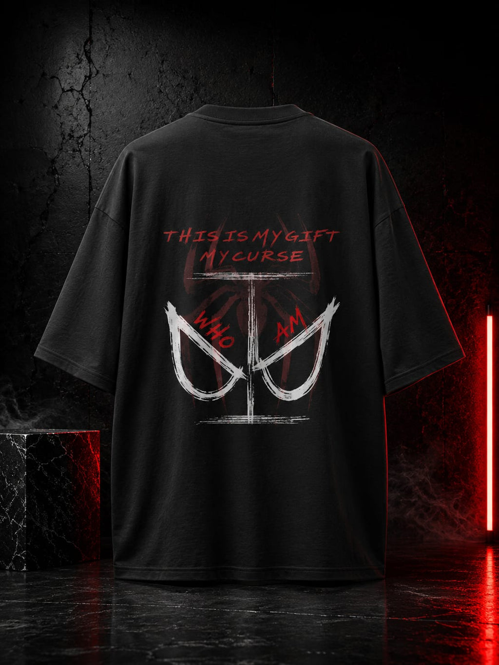 Who Am I ?? – Multiverse Edition | Premium Oversized T-Shirt