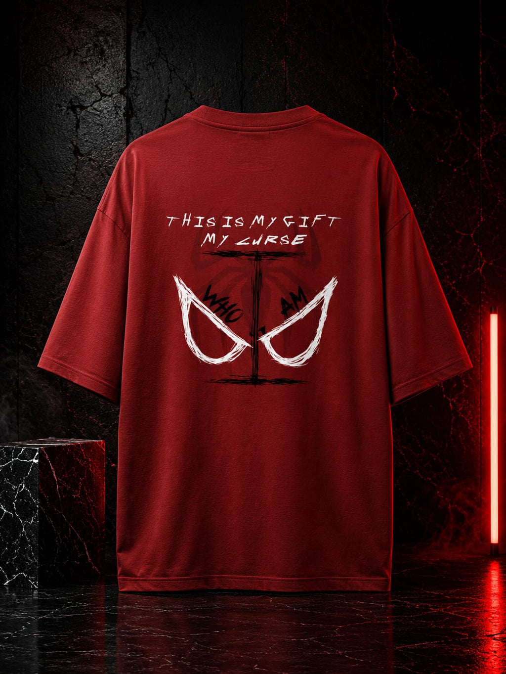 Who Am I ?? – Multiverse Edition | Premium Oversized T-Shirt