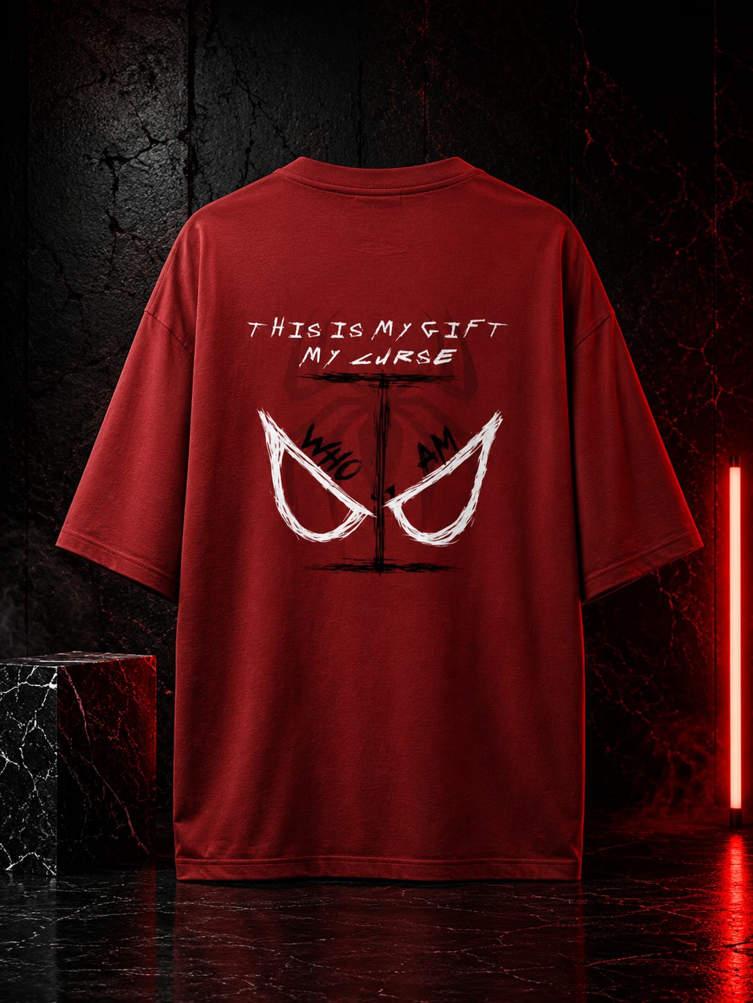 Who Am I ?? – Multiverse Edition | Premium Oversized T-Shirt