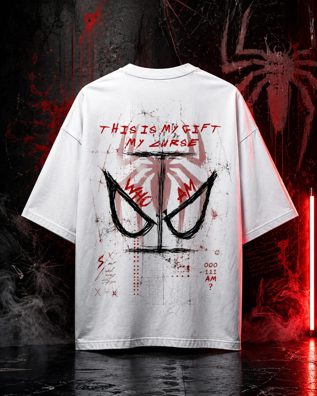 Who Am I? – Identity Edition | Premium Oversized T-Shirt
