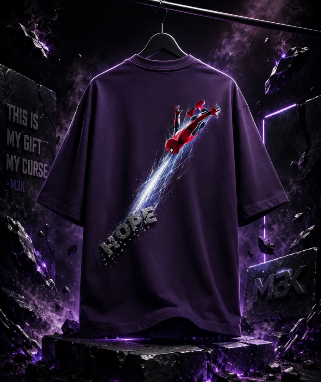 MJ – Hope Edition | Spider-Man | Premium Oversized T-Shirt