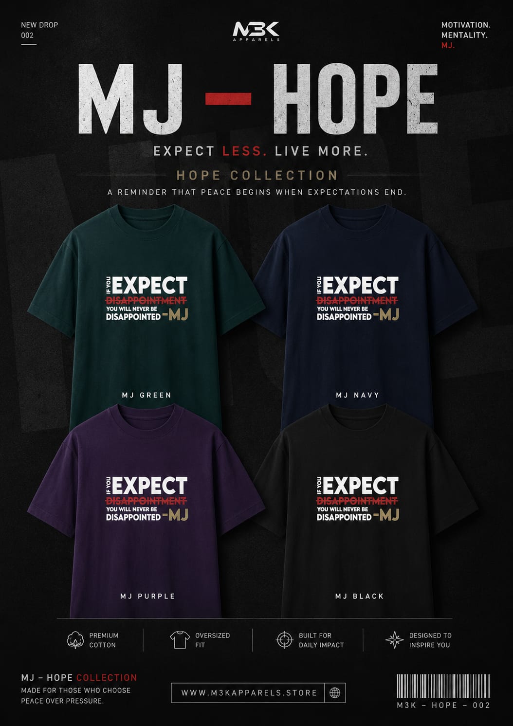 MJ – Hope Edition | Spider-Man | Premium Oversized T-Shirt
