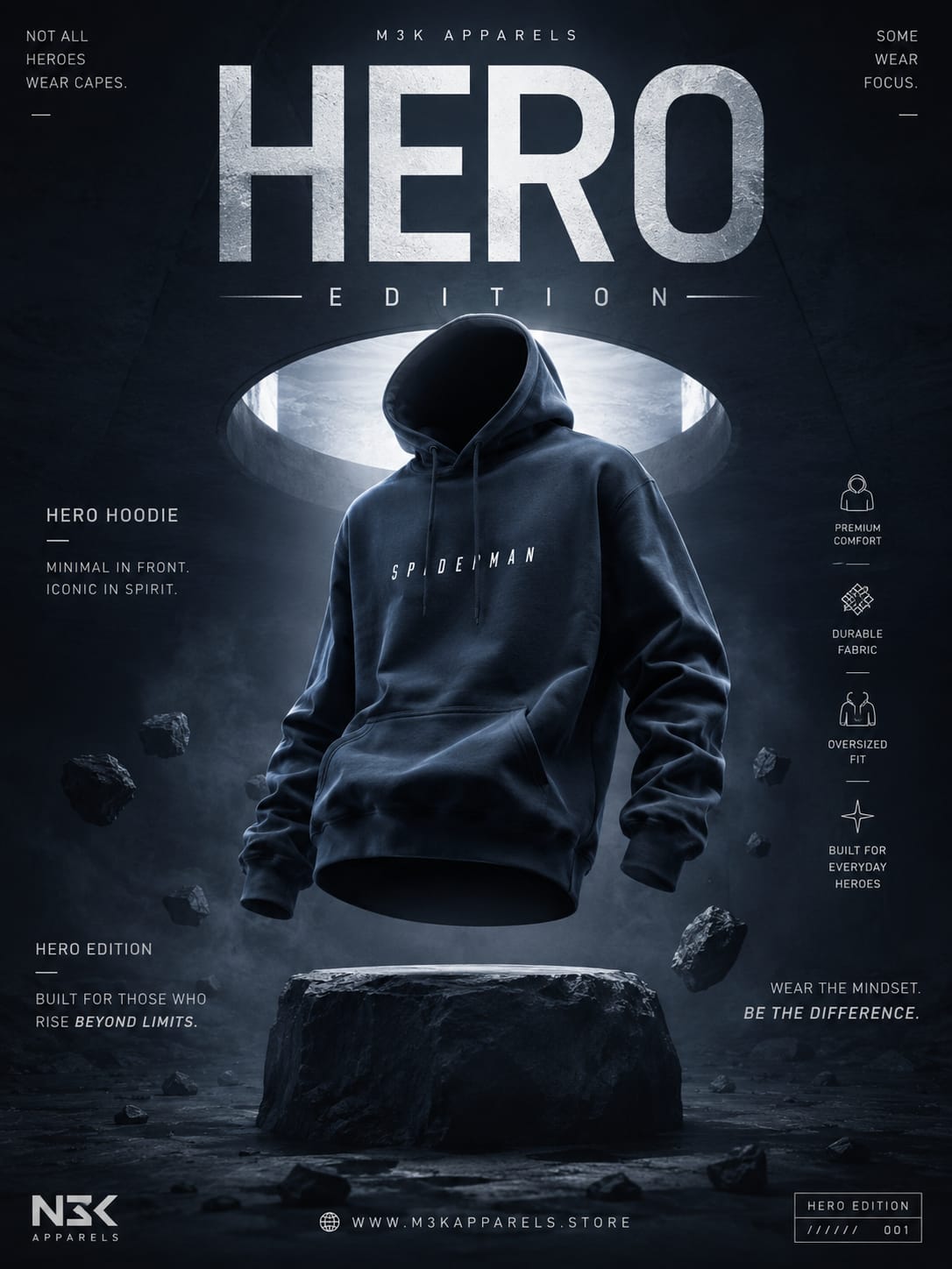 Hero Edition | Spider-Man | Premium Oversized Hoodie