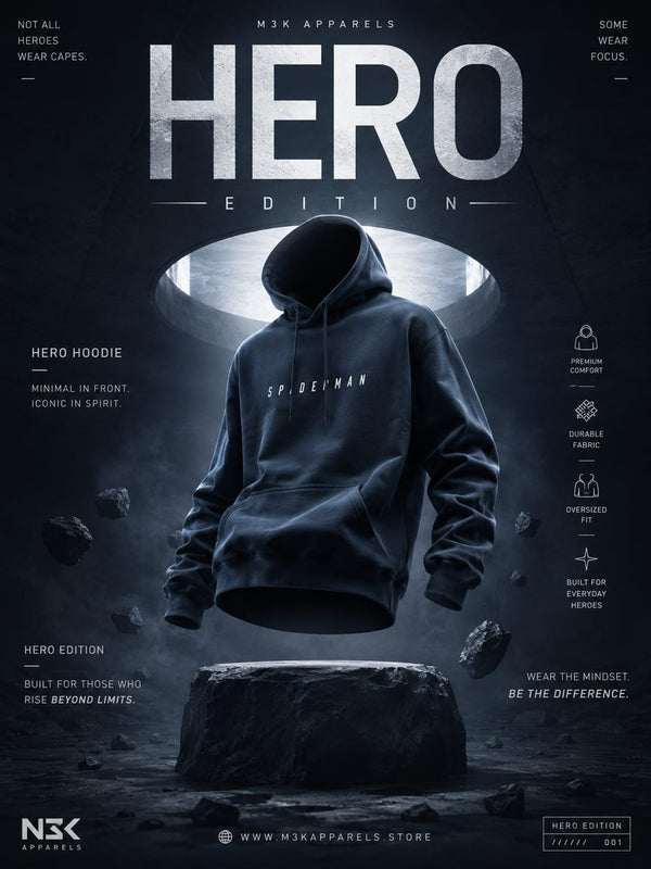 Hero Edition | Spider-Man | Premium Oversized Hoodie