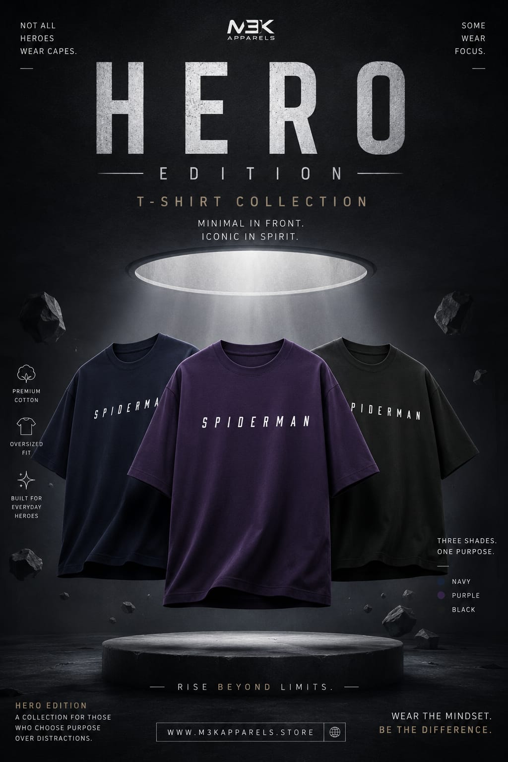 Hero Edition | Spider-Man | Premium Oversized T-Shirt